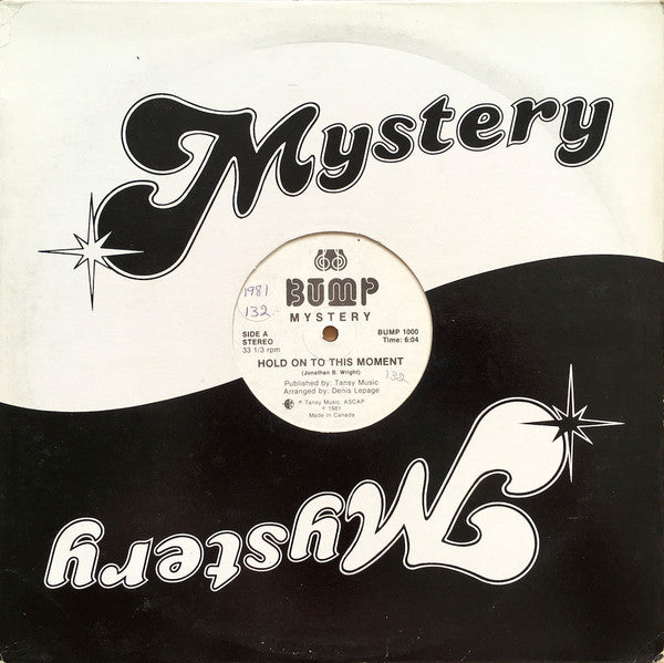 Mystery (2) : Hold On To This Moment (12", Maxi)