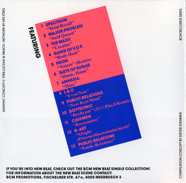 Various : New Beat - A New Style Of Music (CD, Comp)