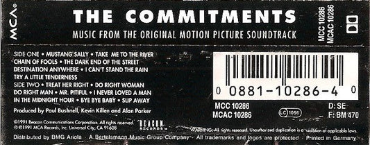 The Commitments : The Commitments (Original Motion Picture Soundtrack) (Cass, Album)