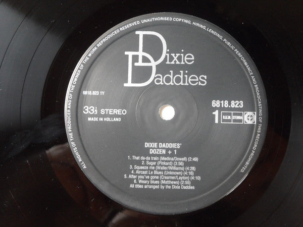 Dixie Daddies : Dixie Daddies' Dozen + 1 (LP)