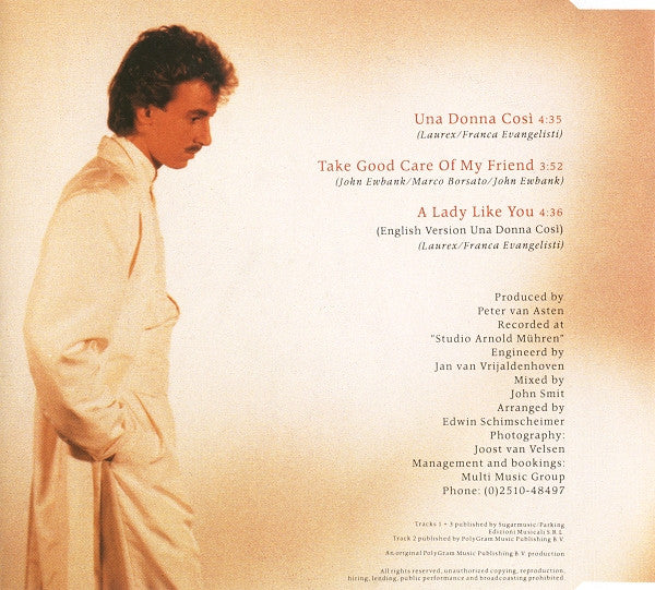 Marco Borsato : Una Donna Cosi (CD, Maxi)