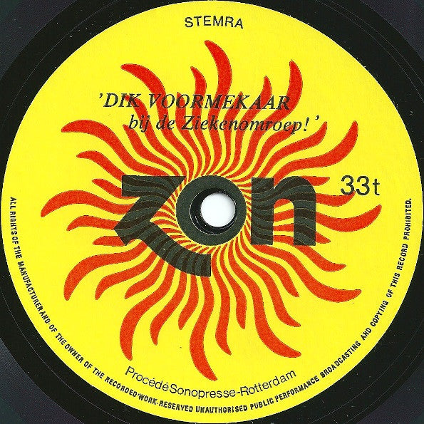 André van Duin : Het Ziekenhuis Weer Uit. (Flexi, 7", S/Sided)