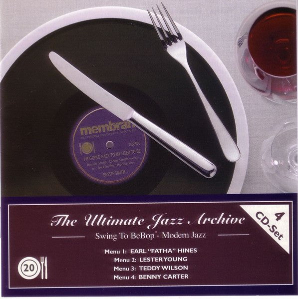 Various : The Ultimate Jazz Archive (Swing To Bebop - Modern Jazz) 20 (4xCD+G, Comp, Sif)