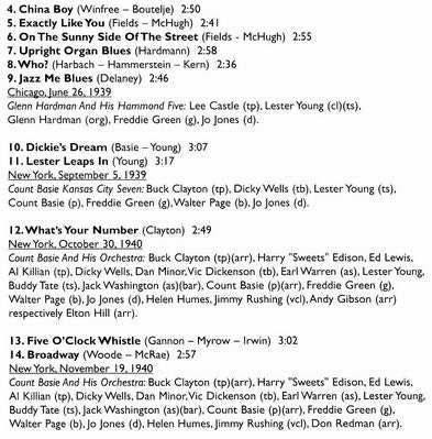 Various : The Ultimate Jazz Archive (Swing To Bebop - Modern Jazz) 20 (4xCD+G, Comp, Sif)