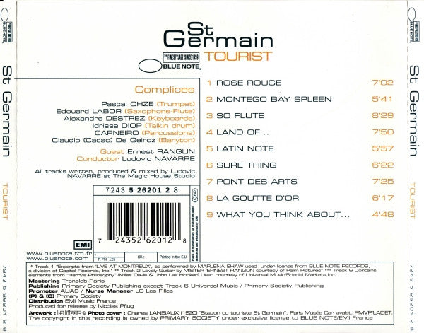 St Germain : Tourist (CD, Album)