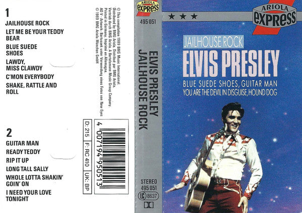 Elvis Presley : Jailhouse Rock  (Cass, Comp)