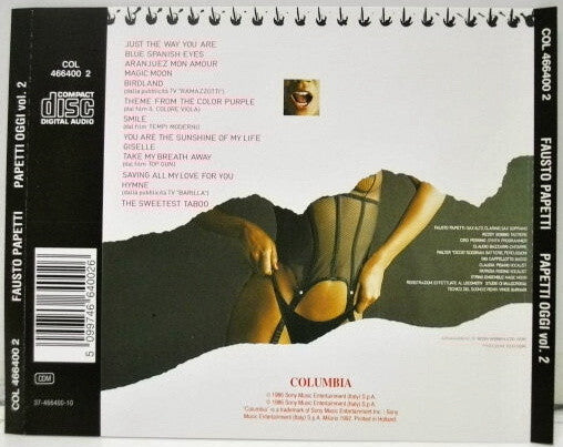 Fausto Papetti : Oggi 2 (CD, Album, RE)