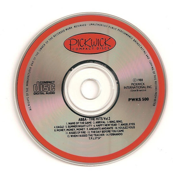 ABBA : The Hits • 2 (CD, Comp)
