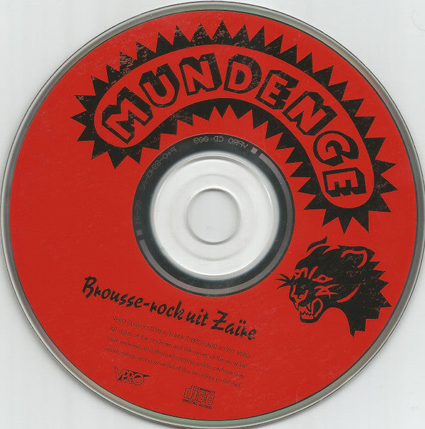 Various : Mundenge (Brousse-rock Uit Zaïre) (CD)