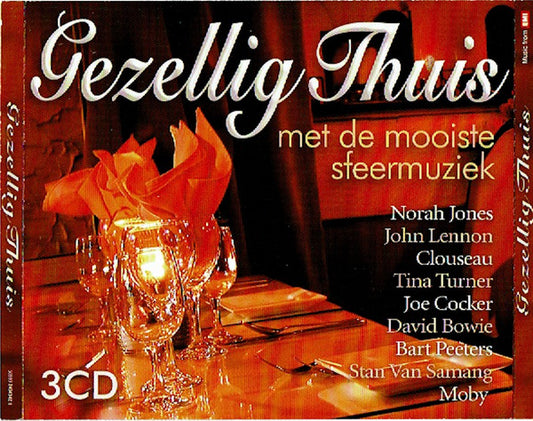 Various : Gezellig Thuis Met De Mooiste Sfeermuziek (3xCD, Comp)