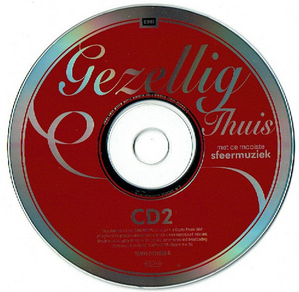 Various : Gezellig Thuis Met De Mooiste Sfeermuziek (3xCD, Comp)