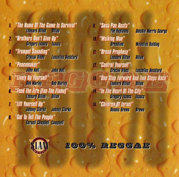 Various : 100% Reggae (CD, Comp, RM)