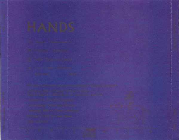 Frank Lorentzen : Hands (CD, Album)