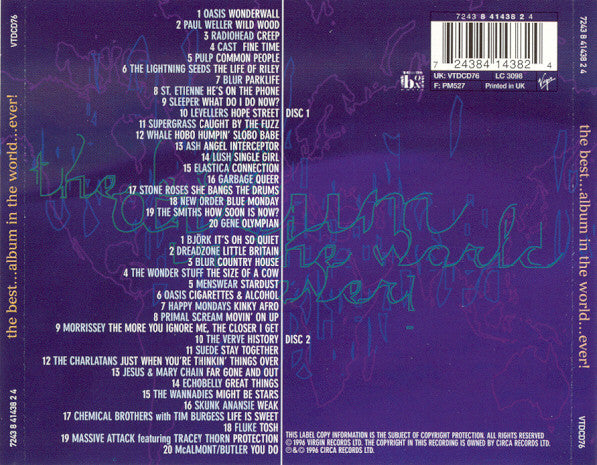 Various : The Best... Album In The World...Ever! (2xCD, Comp)