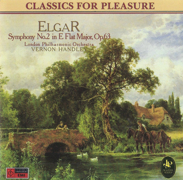 Sir Edward Elgar, London Philharmonic Orchestra, Vernon Handley : Symphony No. 2 In E Flat Major, Op.63 (CD, RE)