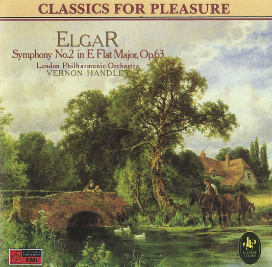 Sir Edward Elgar, London Philharmonic Orchestra, Vernon Handley : Symphony No. 2 In E Flat Major, Op.63 (CD, RE)
