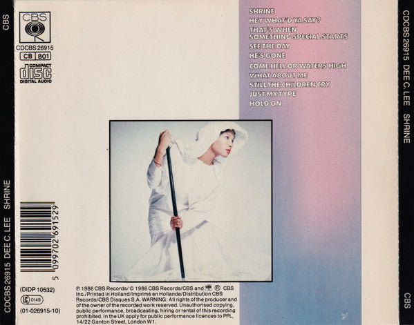 Dee C. Lee : Shrine (CD, Album)