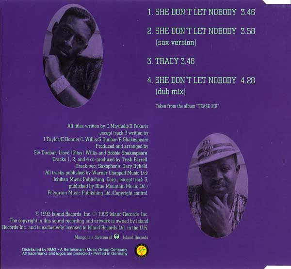 Chaka Demus & Pliers : She Don't Let Nobody (CD, Maxi)