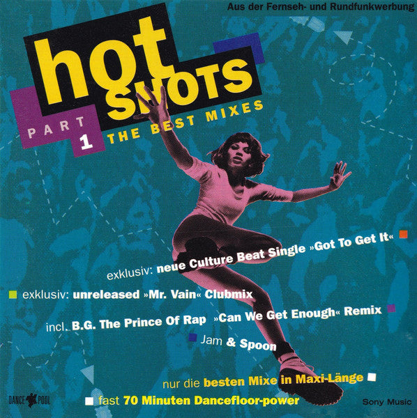 Various : Hot Shots Part 1 (The Best Mixes) (CD, Comp)