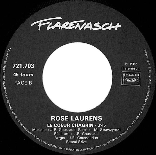 Rose Laurens : Africa (7", Single)