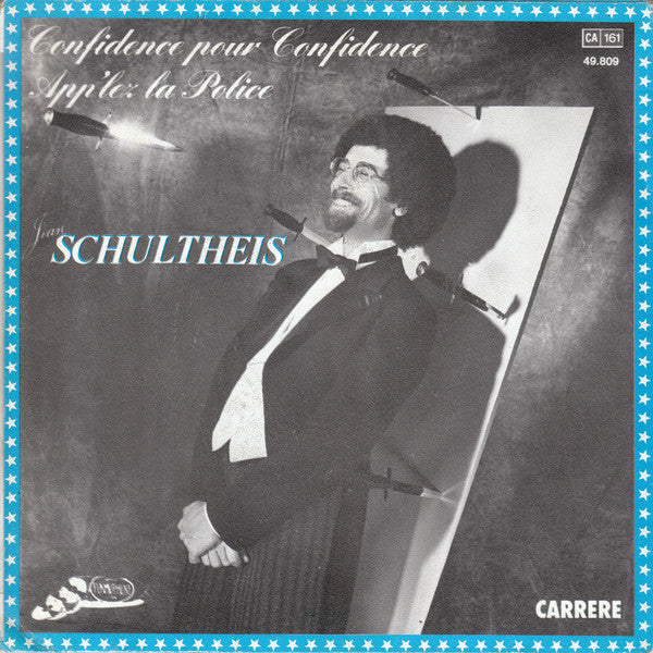 Jean Schultheis : Confidence Pour Confidence (7", Single)