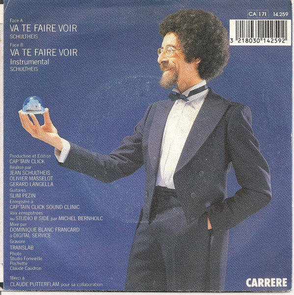 Jean Schultheis : Va Te Faire Voir (7", Single)