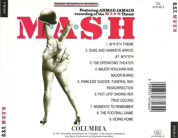 Johnny Mandel : M*A*S*H (Original Soundtrack Recording) (CD, Album, RE)
