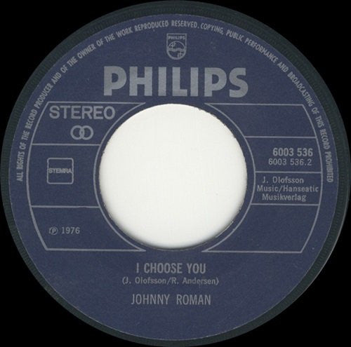 Johnny Roman : Buona Sera (7", Single)