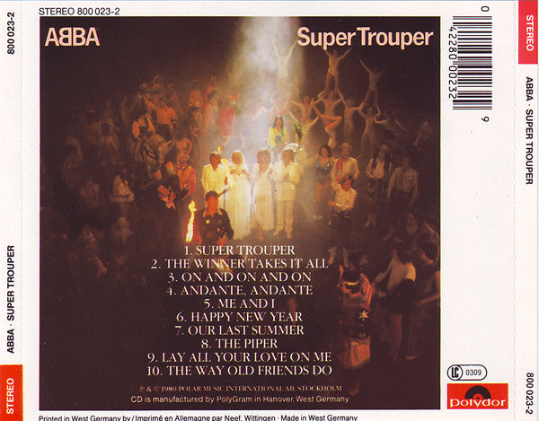 ABBA : Super Trouper (CD, Album, RE)