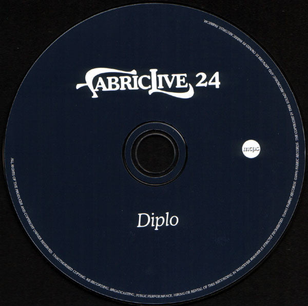 Diplo : FabricLive. 24 (CD, Mixed)