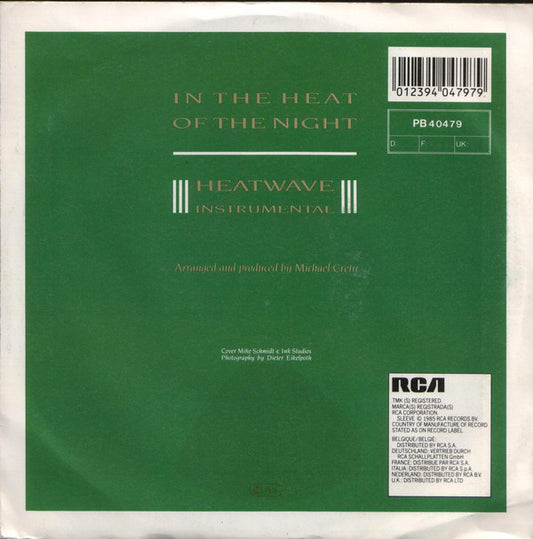 Sandra : In The Heat Of The Night (7", Single)