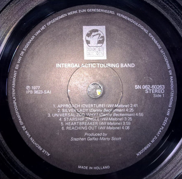 Intergalactic Touring Band : The Intergalactic Touring Band (LP, Album)