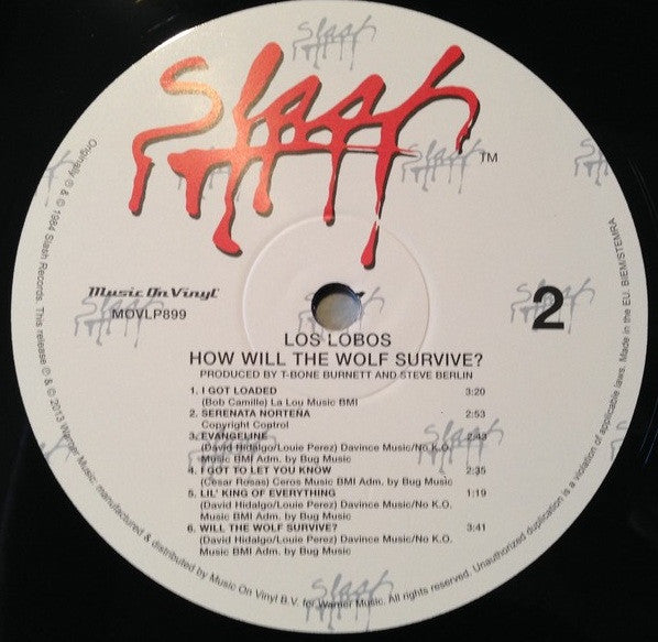 Los Lobos : How Will The Wolf Survive? (LP, Album, RE, 180)