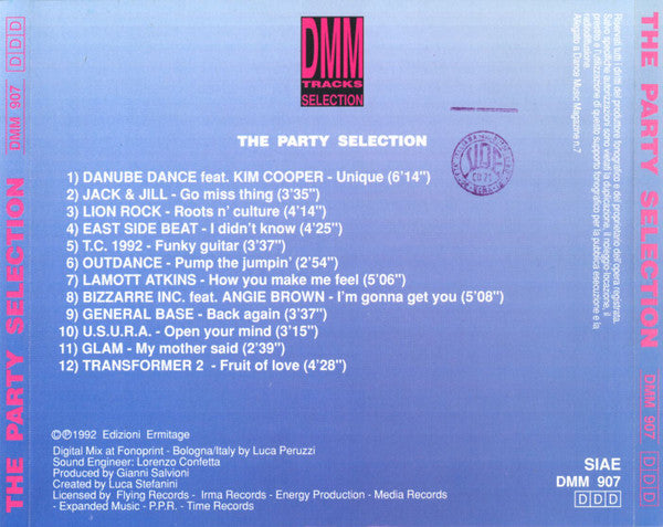 Various : The Party Selection (CD, Comp, Mixed)