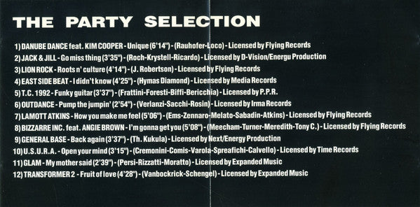 Various : The Party Selection (CD, Comp, Mixed)