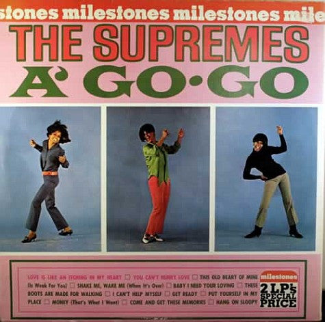 The Supremes : Sing Motown / A' Go-Go (2xLP, Comp)