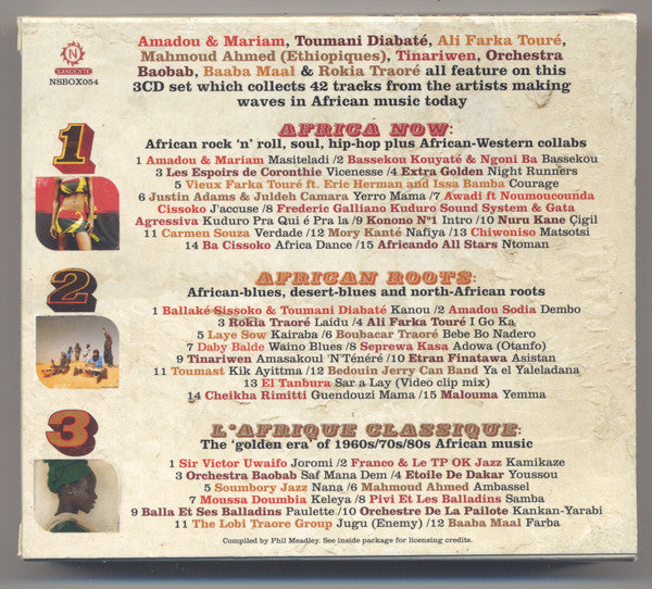 Various : Beginner's Guide To Africa (3xCD, Comp, Sli)