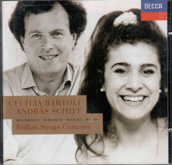 Cecilia Bartoli / András Schiff : Italian Songs - Canzoni (Beethoven · Schubert · Mozart · Haydn) (CD, Album)