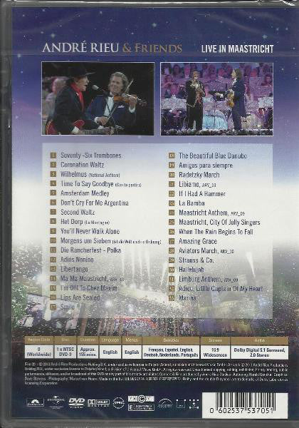 André Rieu & Friends : Live In Maastricht (DVD-V, NTSC)