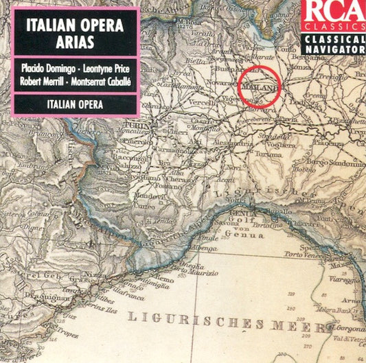 Placido Domingo • Leontyne Price • Robert Merrill • Montserrat Caballé : Italian Opera Arias (CD, Comp)