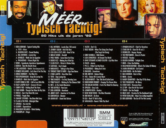 Various : Méér...Typisch Tachtig! (4xCD, Comp)
