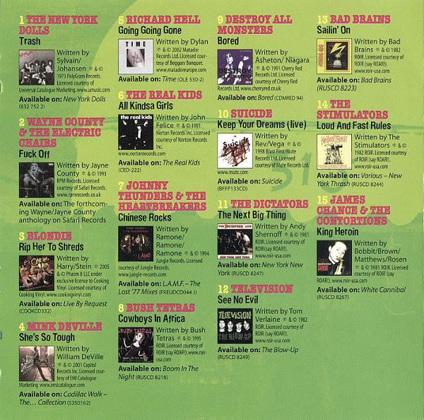 Various : I Love NY Punk! (CD, Comp)