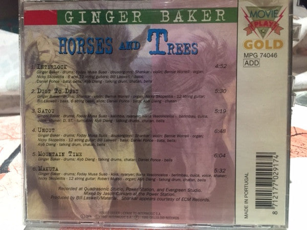 Ginger Baker : Horses And Trees (CD, Album, RE)