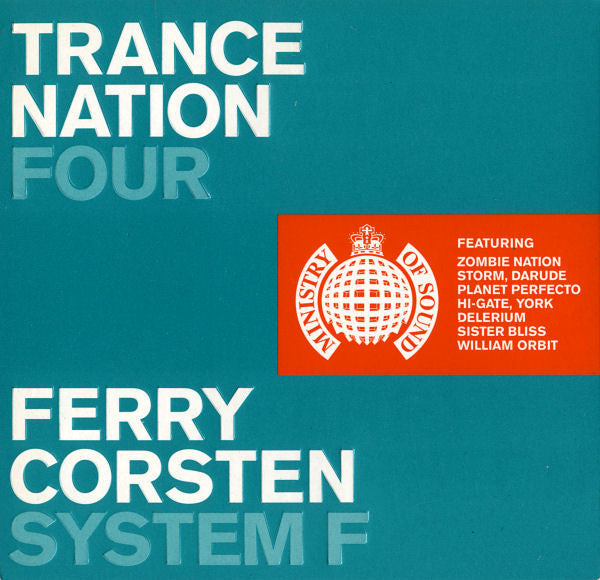 Ferry Corsten / System F : Trance Nation Four (2xCD, Mixed, Car)