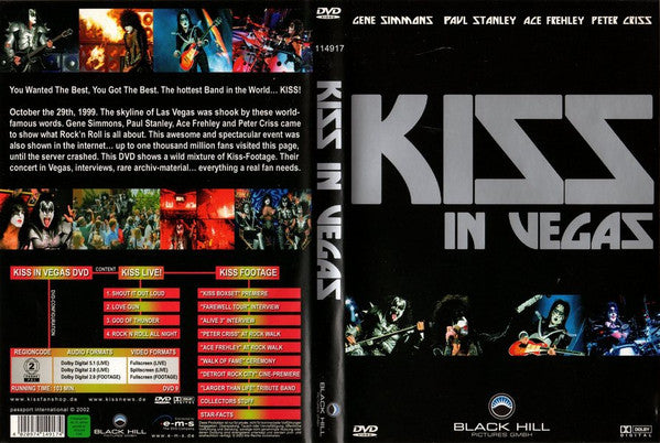 Kiss : In Vegas (DVD-V, PAL)
