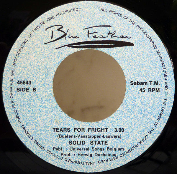 Solid State (7) : It's An Obsession (7")