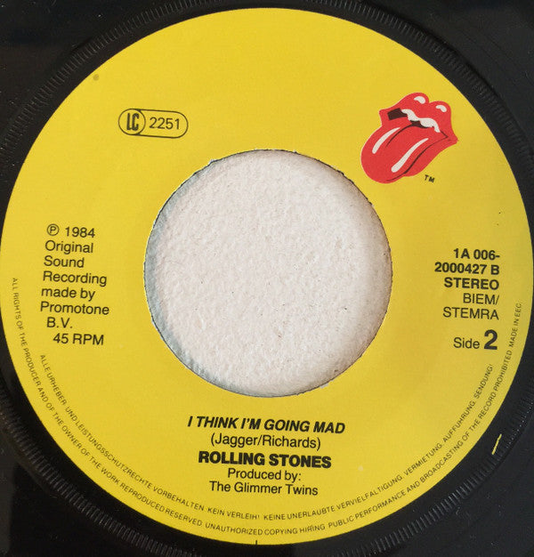The Rolling Stones : She Was Hot (7", Single)