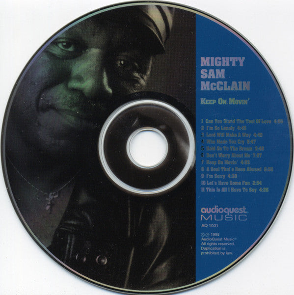 Mighty Sam McClain : Keep On Movin' (CD, Album)