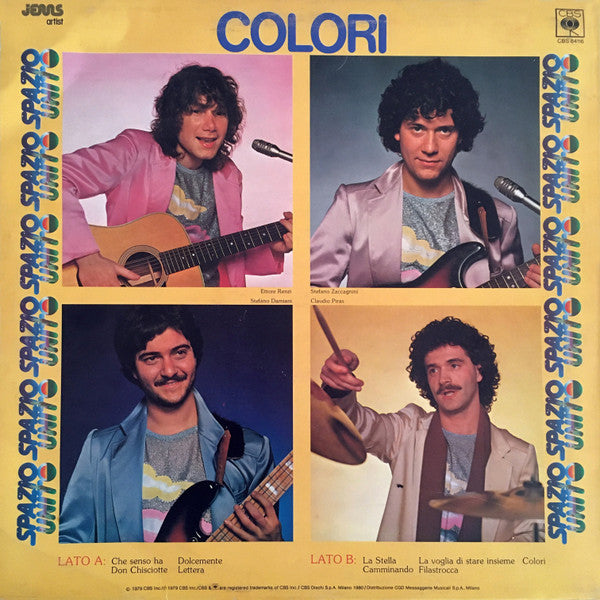 Spazio Unito : Colori (LP, Album)