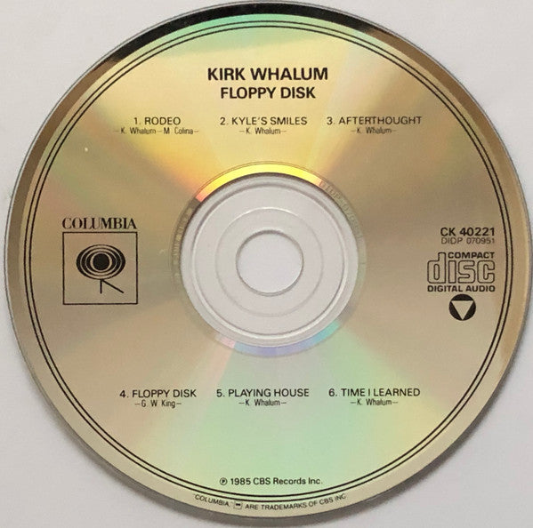 Kirk Whalum : Floppy Disk (CD, Album, RE)